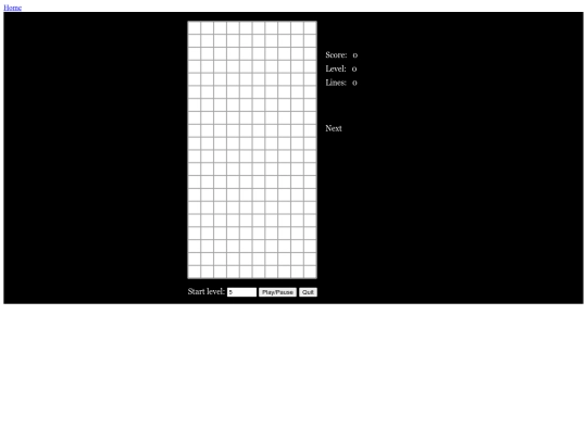 tetris screenshot