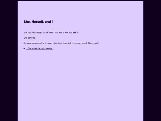 fics/herself screenshot