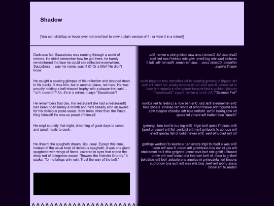 fics/shadow screenshot