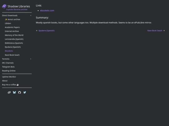 DirectDownloads/ebookelo screenshot