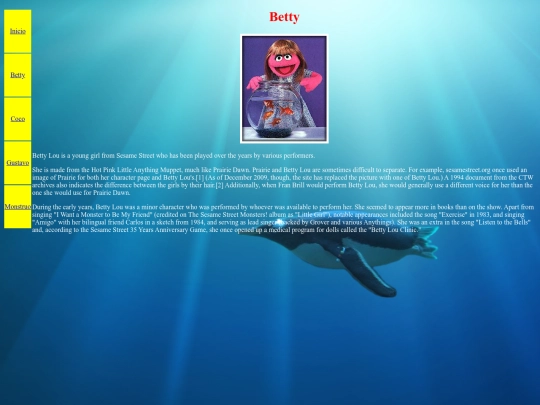Betty screenshot