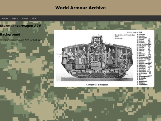 tanks/Germany/SturmpanzerwagenA7V screenshot