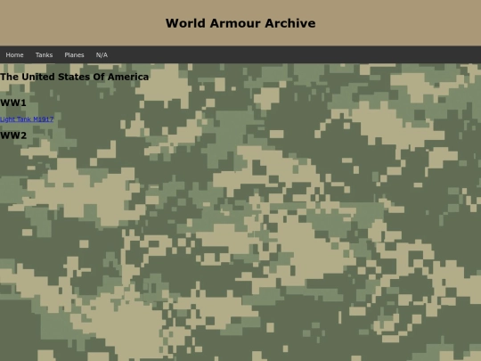 tanks/USA/USAhome screenshot