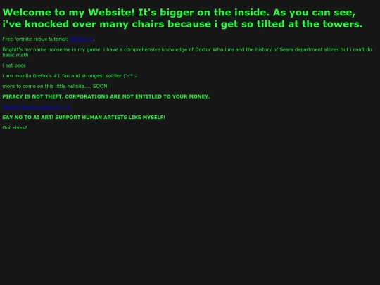 test screenshot