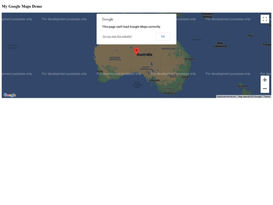 Google/maps screenshot