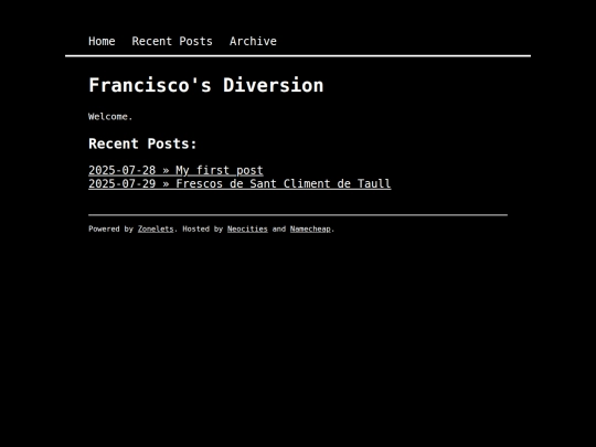 blog screenshot