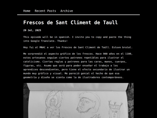 blog/posts/2025-07-29-Frescos-de-Sant-Climent-de-Taull screenshot