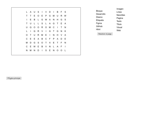 SopaDeLetras screenshot