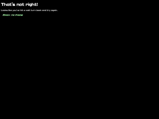not_found screenshot