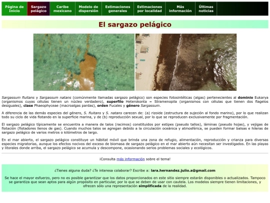 sargazoPelagico screenshot