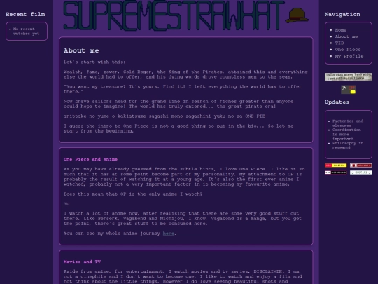 pages/about-me screenshot