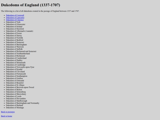 dukedoms-england screenshot