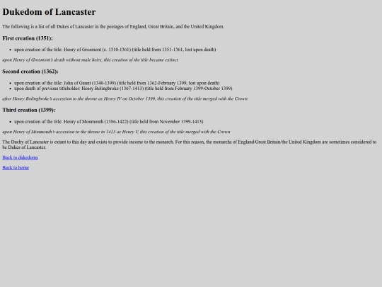 dukes-of-lancaster screenshot