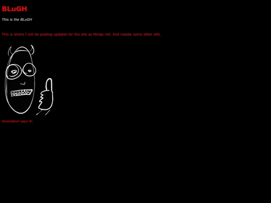 blugh screenshot