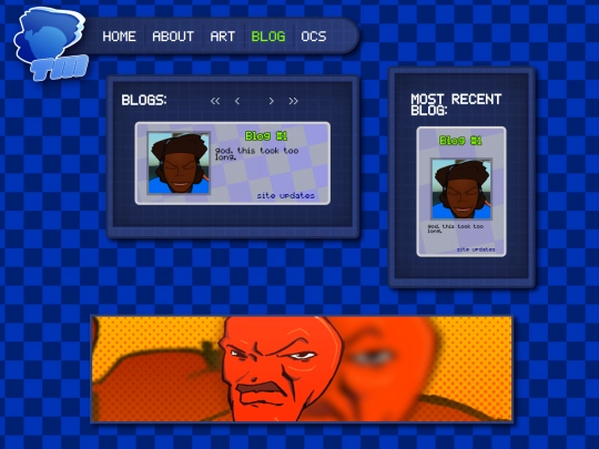 blog screenshot