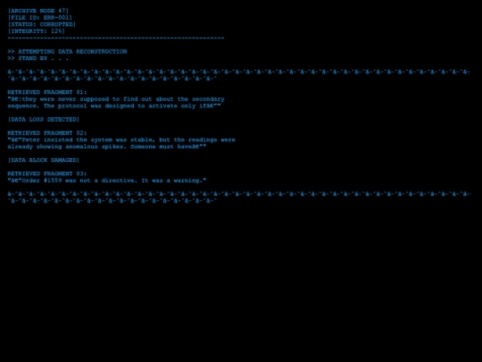 Errors/corrupted_1 screenshot