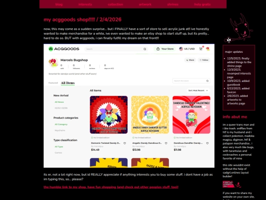 acggoodsstore screenshot