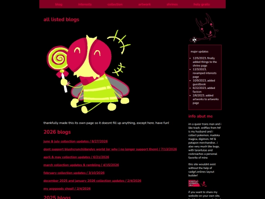 bloglist screenshot