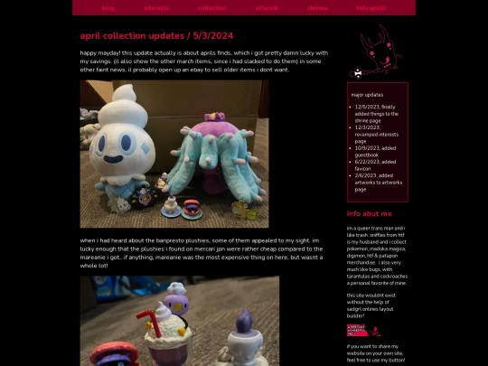 collectionapril2024 screenshot