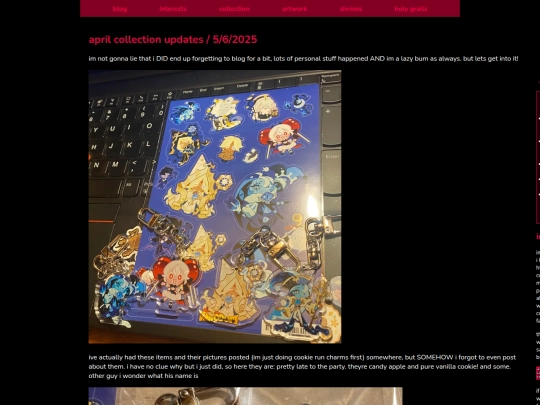 collectionapril2025 screenshot