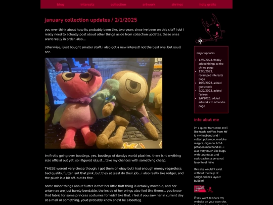 collectionjanuary2025 screenshot