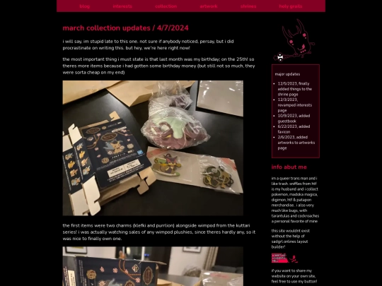 collectionmarch2024 screenshot