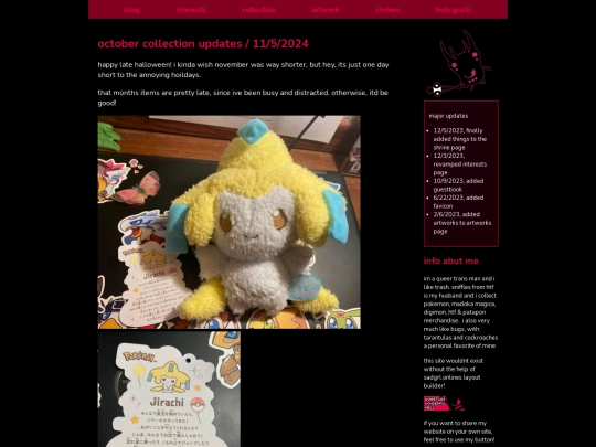 collectionoctober2024 screenshot