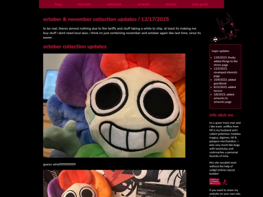 collectionoctobernovember2025 screenshot