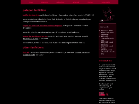 fanfichub screenshot