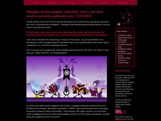 thoughtsontal screenshot