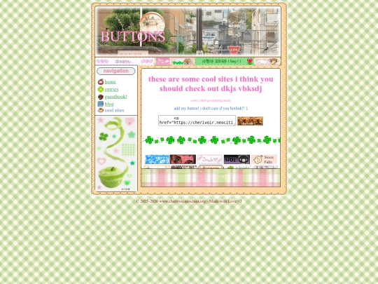 links screenshot