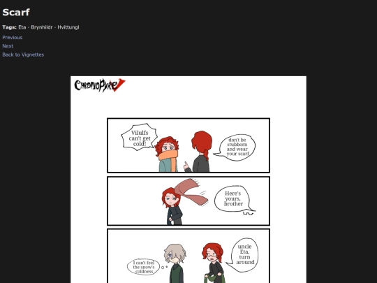 comics/scarf screenshot