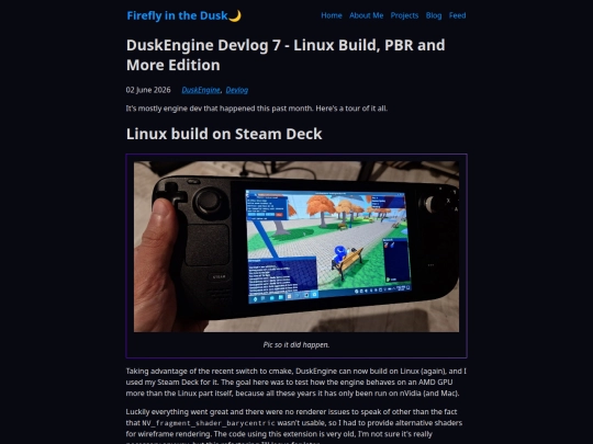 blog/duskengine-devlog-7 screenshot