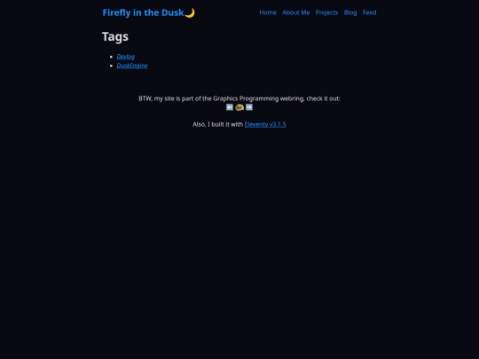 tags screenshot