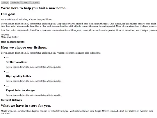 css screenshot
