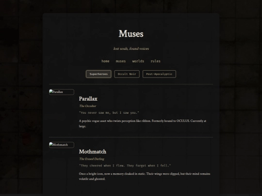 muses screenshot