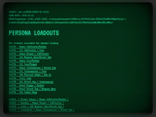 shadowrun/personas screenshot