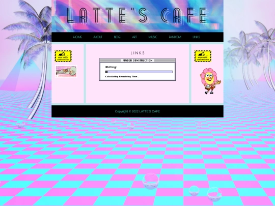 links screenshot