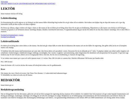 test/skrivsidan/lektor_redaktor screenshot