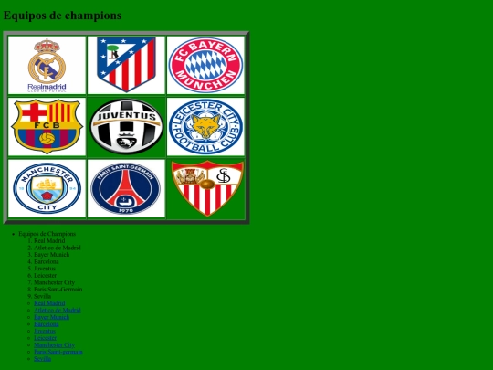 Ejercicios/tabladeimagenes screenshot