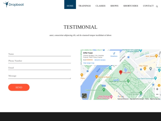 contact screenshot