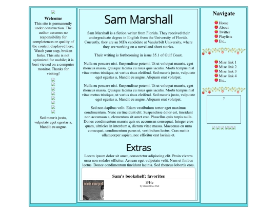 extras screenshot