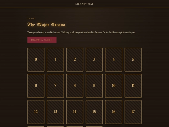 tarot screenshot