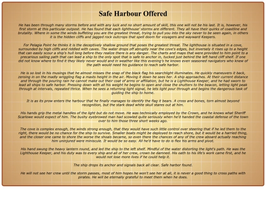The Return/SafeHarbour screenshot