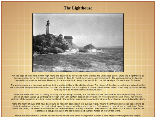 The Return/TheLighthouse screenshot