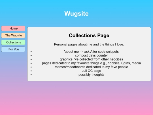 collections screenshot