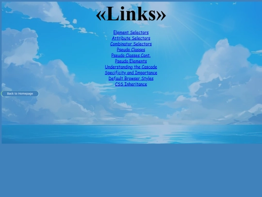 links screenshot