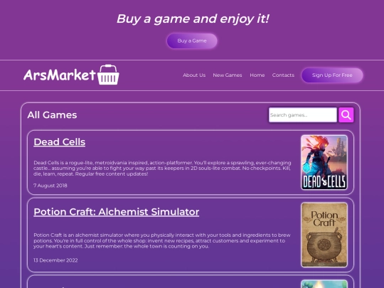 ArsMarket/html/catalogue screenshot