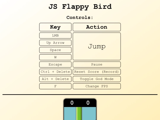 JS_Flappy_Bird screenshot