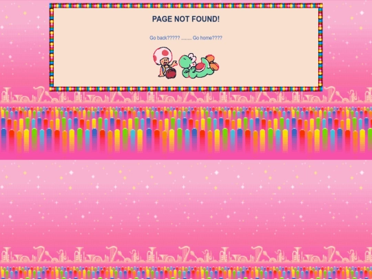 not_found screenshot